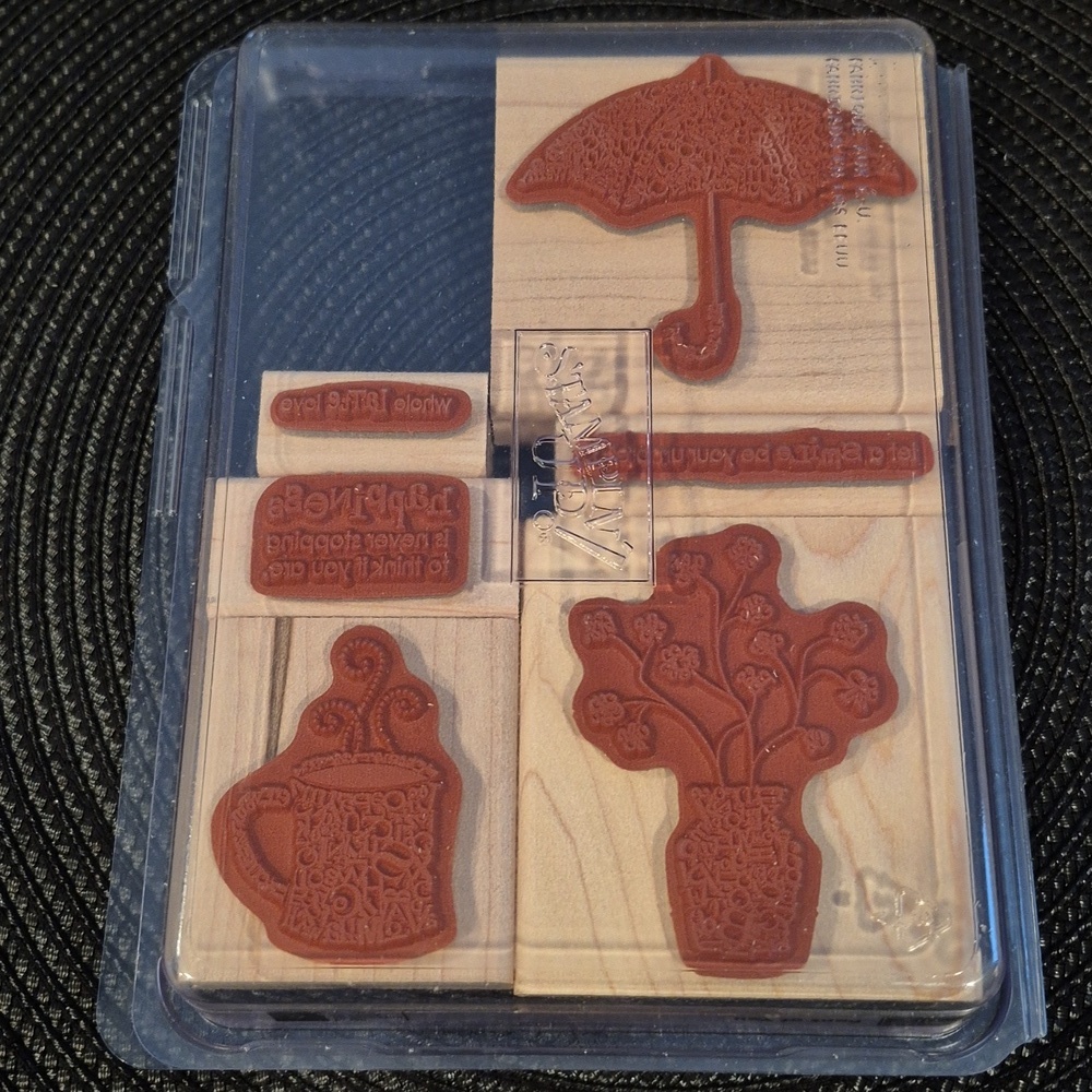 STAMPIN' UP! Retired 'Font Of You' Stamp Set, Set of 6 Stamps - Picture 4 of 7